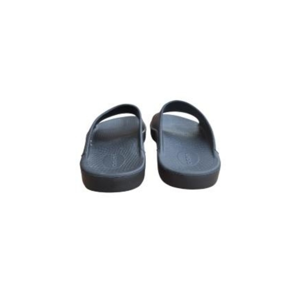 OOFOS OOahhh Recovery Black Foam Slide Sandal Slip On Original Men 10 Women 12 - Picture 4 of 13